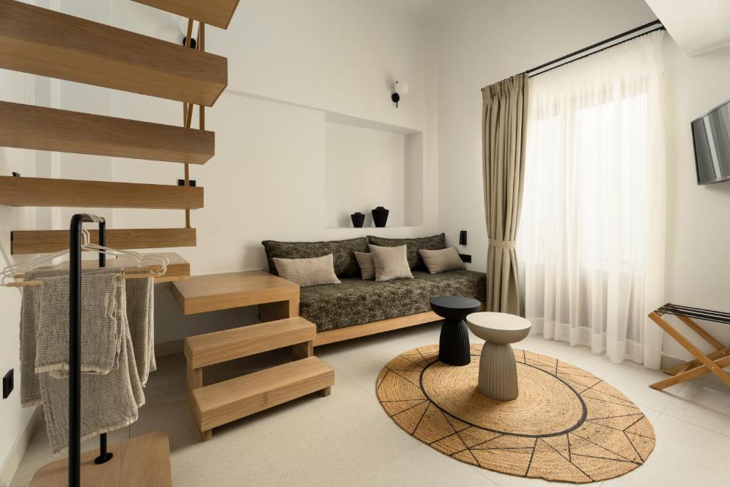 TV a/nebo společenská místnost v ubytování Cortiletto Timeless Suites