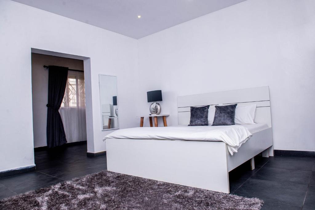 Postel nebo postele na pokoji v ubytování House4