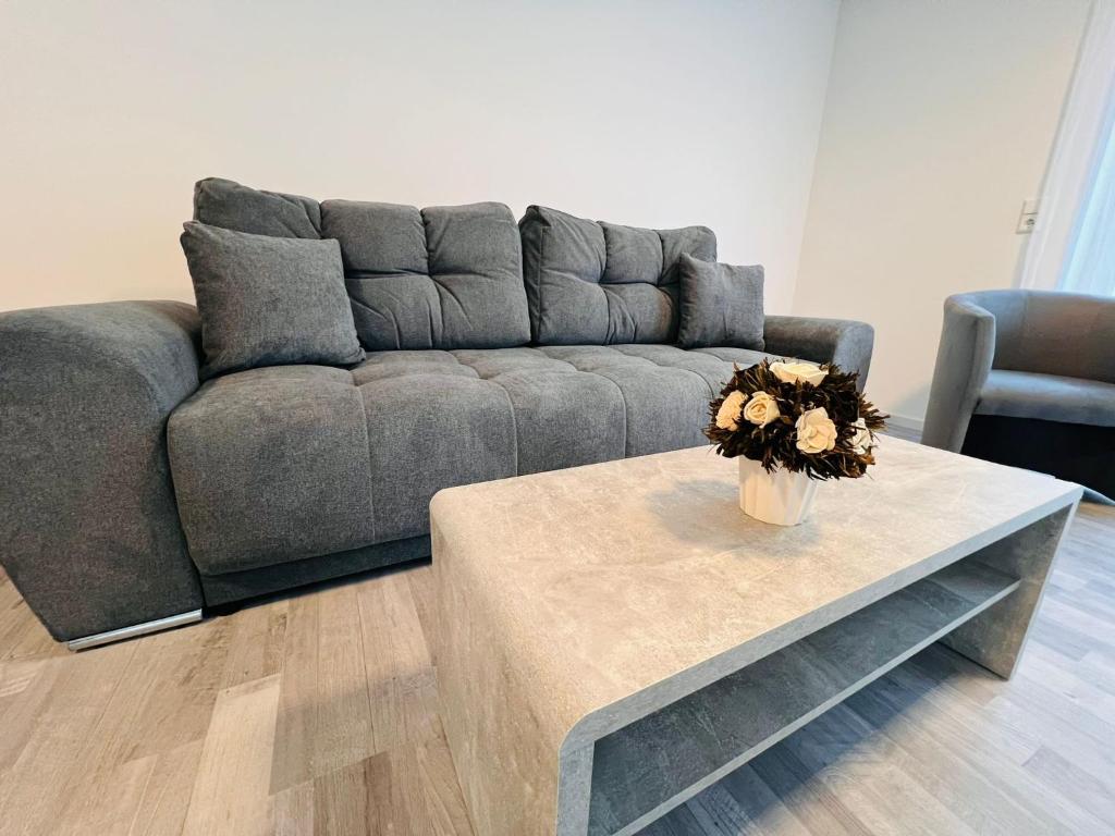 Posezení v ubytování Apartment Weikersheim III