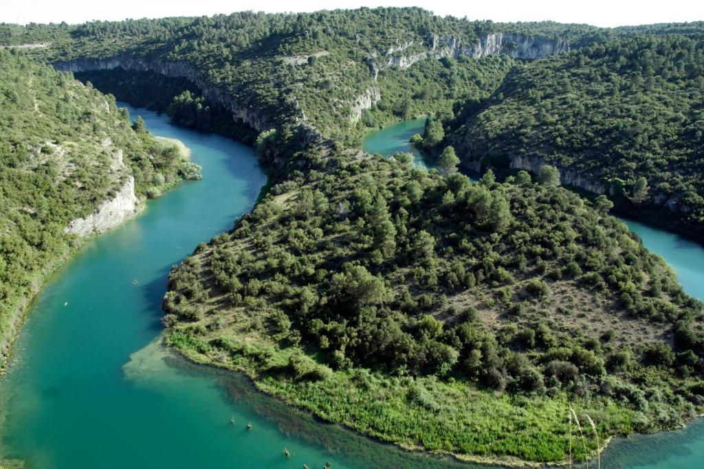 Paisaje cerca of this country house