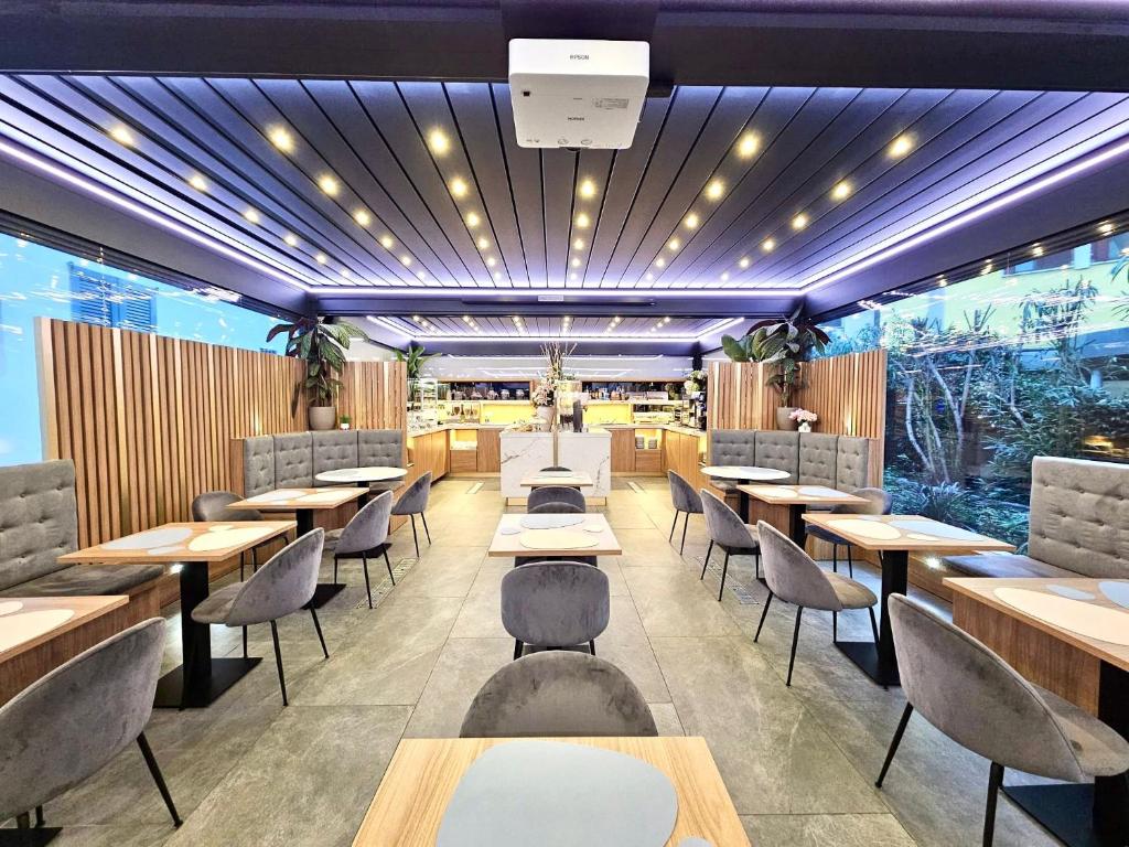 Posezení v ubytování Canova Hotel