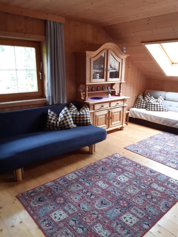 Postel nebo postele na pokoji v ubytování Bauernhaus Durrahof
