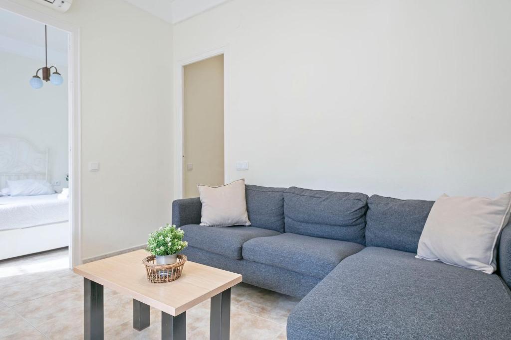 A seating area at Apartmento Industria