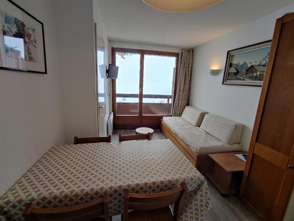 Studio 4 pers Plagne Soleil, balcon, proche pistes
