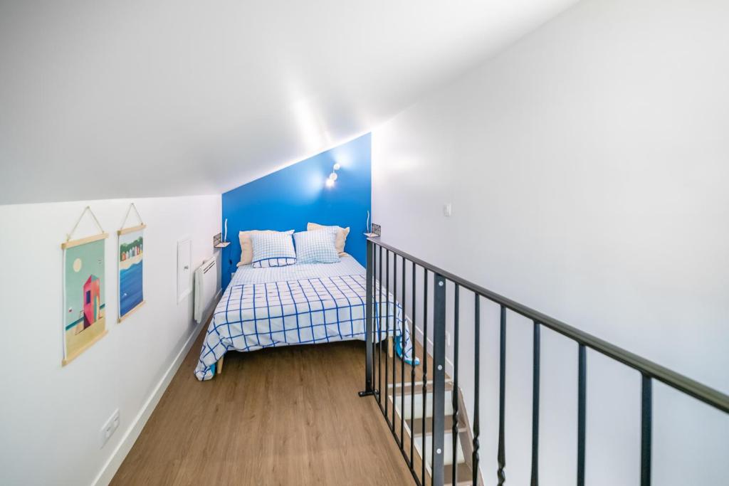 Postel nebo postele na pokoji v ubytování Villa Rive Ault