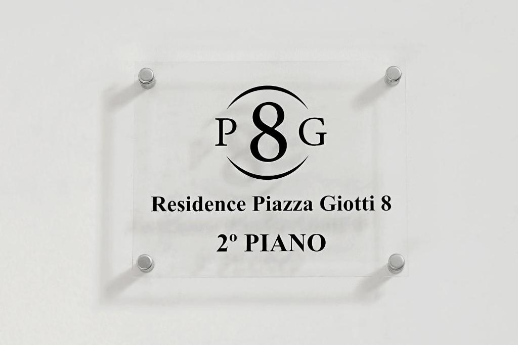 a sign for a restaurant with the text resistance plexia gottai at Residence Piazza Giotti 8 in Trieste