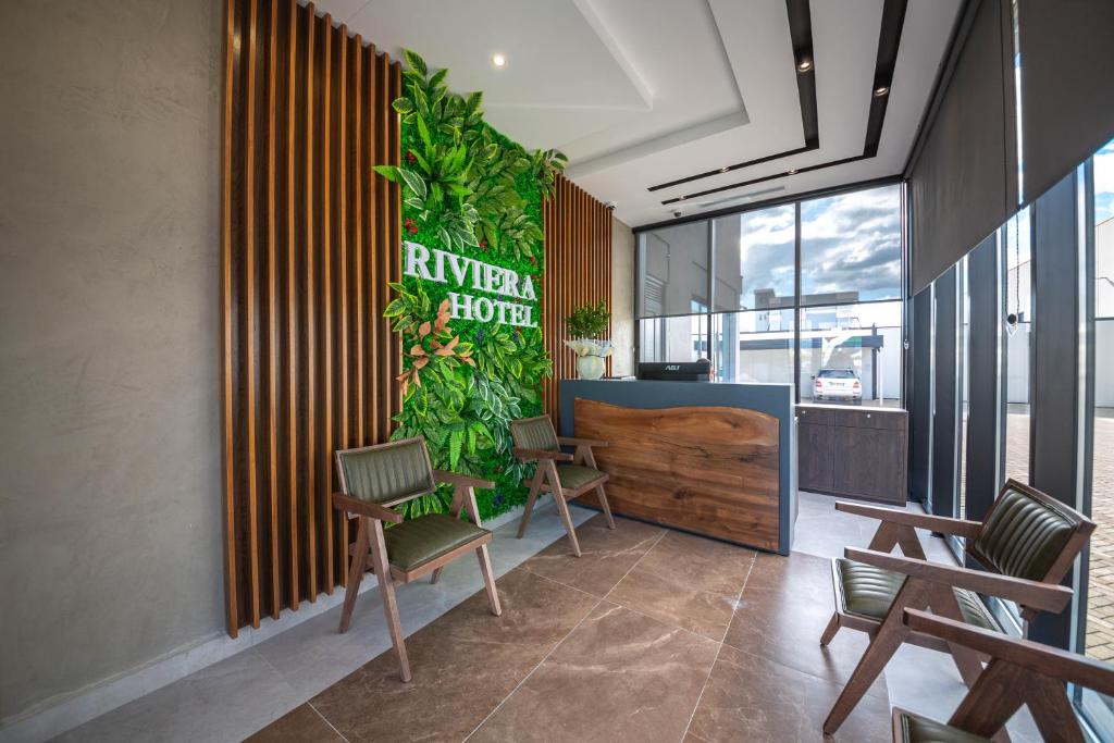 Posezení v ubytování Hotel Riviera
