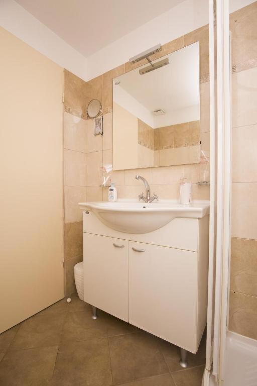 Koupelna v ubytování Apartments Ragusa