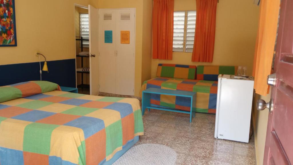 Postel nebo postele na pokoji v ubytování Casa Sylvie