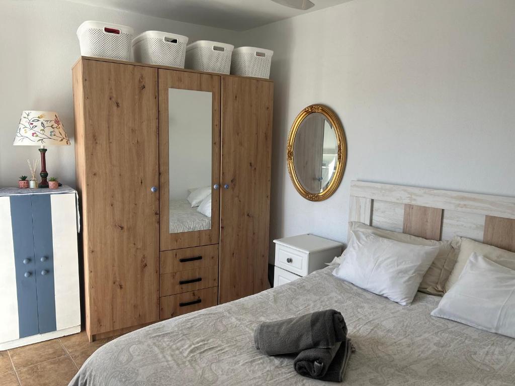 Postel nebo postele na pokoji v ubytování La Buganvilla rooms