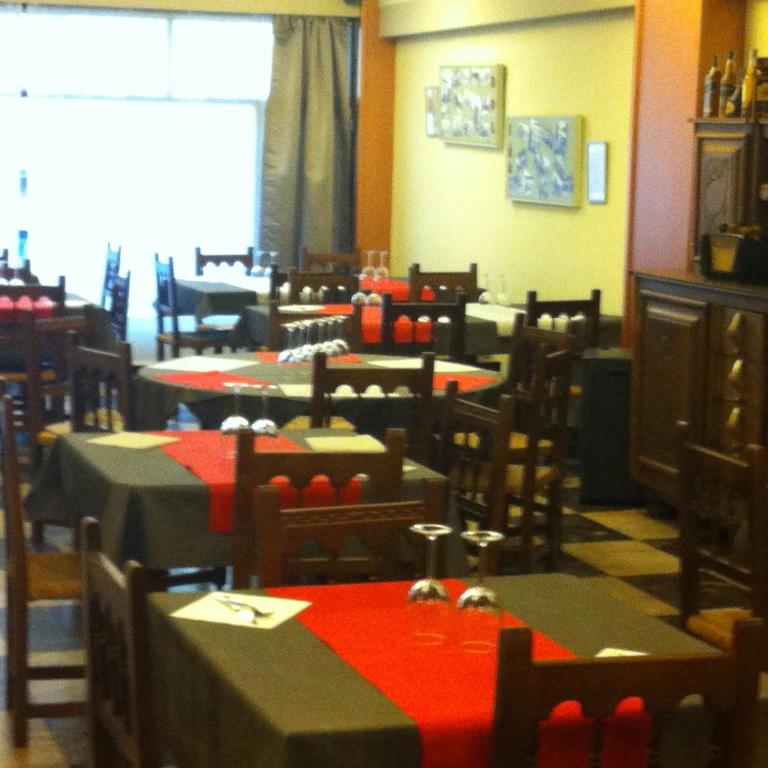 Restaurace v ubytování Hotel Boliña