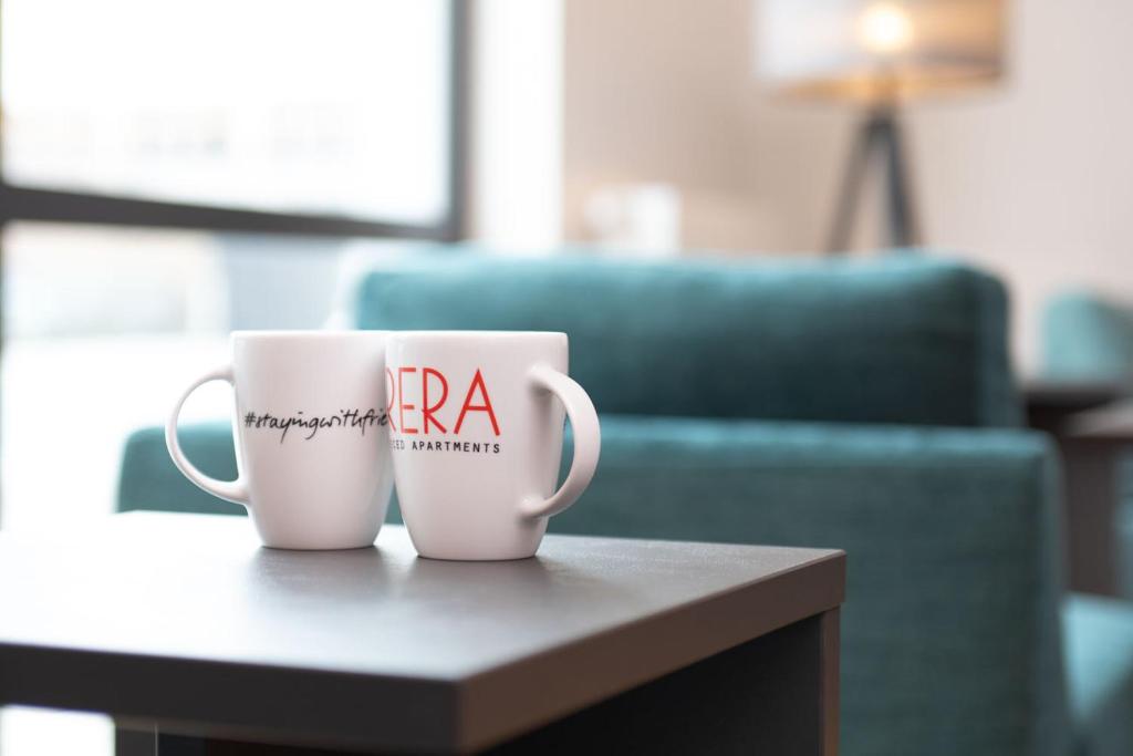 Posezení v ubytování Brera Serviced Apartments Singen
