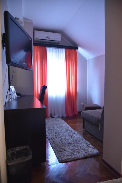 TV a/nebo společenská místnost v ubytování B&B Park