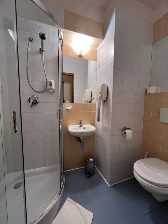 Kúpeľňa v ubytovaní Hotel Alef