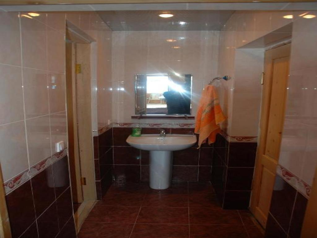 Koupelna v ubytování Dodo Japaridze Guesthouse