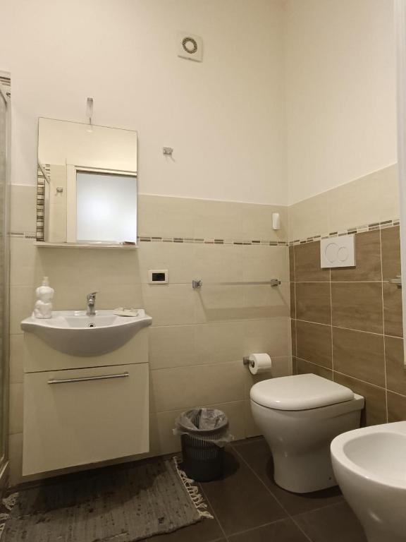 A bathroom at B&B Villa Lidia