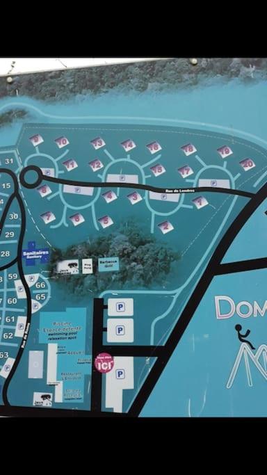 a drawing of a map of a beach at Gîte n° 20, en pleine nature, frontalier in Signy-le-Petit