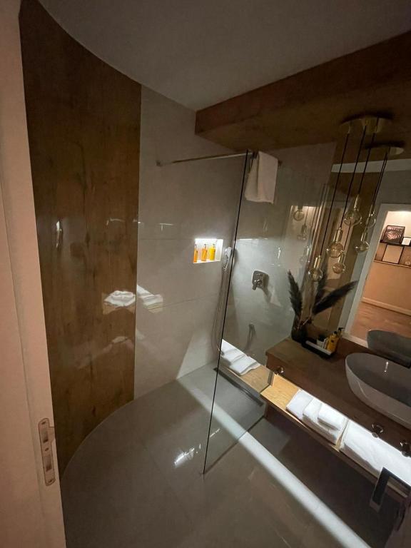 Kúpeľňa v ubytovaní Apartman My Story