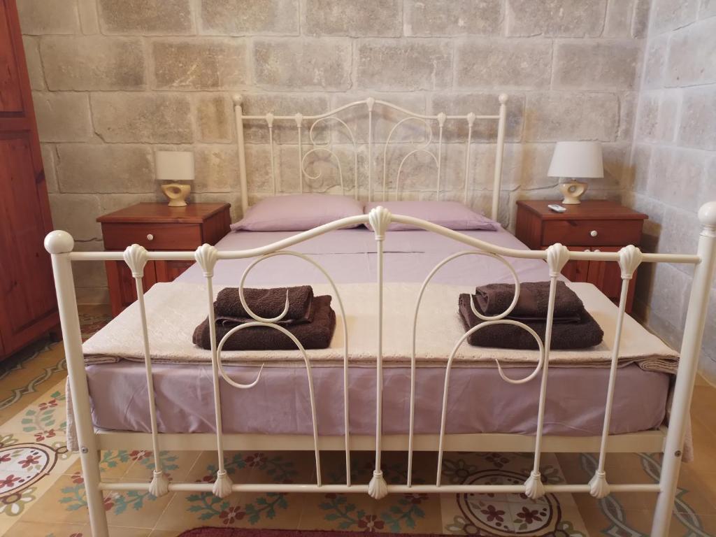 Postel nebo postele na pokoji v ubytování Geligiz Farmhouse