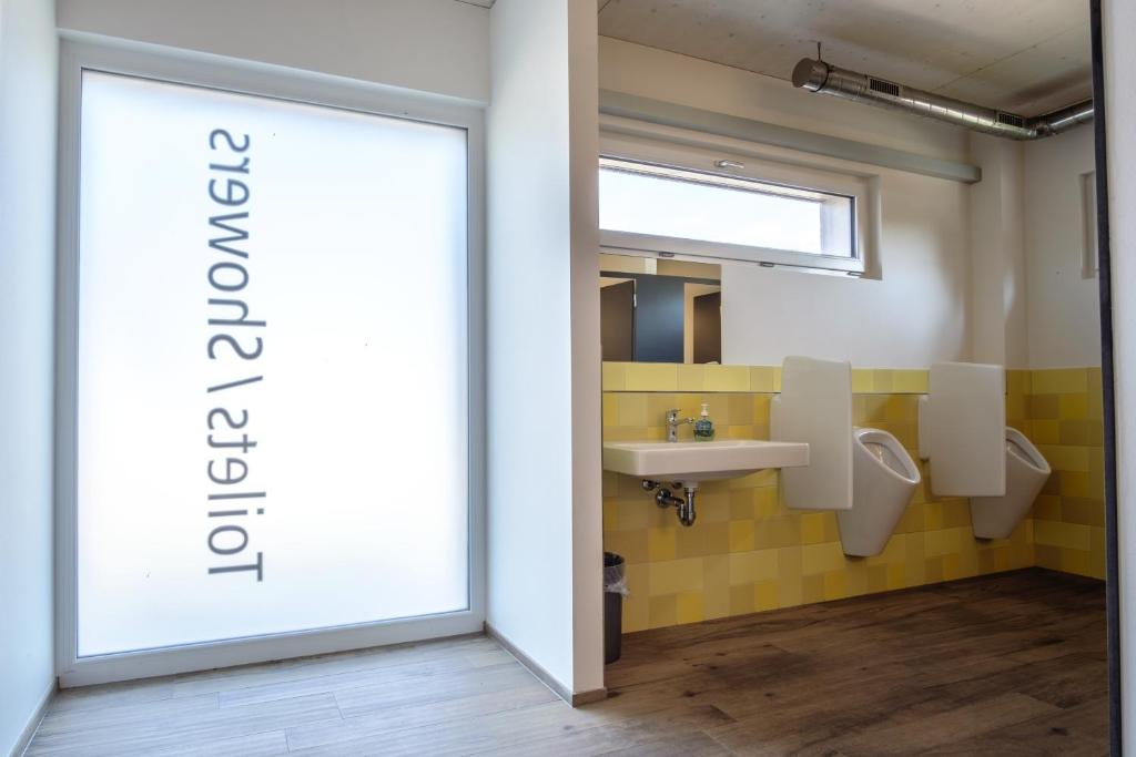 Koupelna v ubytování Camping Wagenhausen