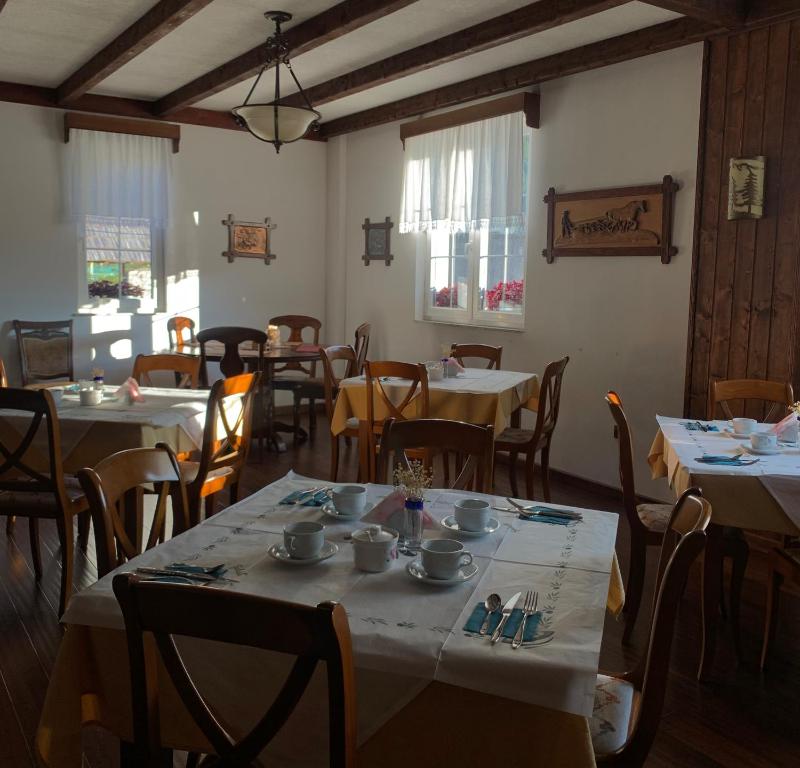 Restaurace v ubytování BUJTINA Valbonë