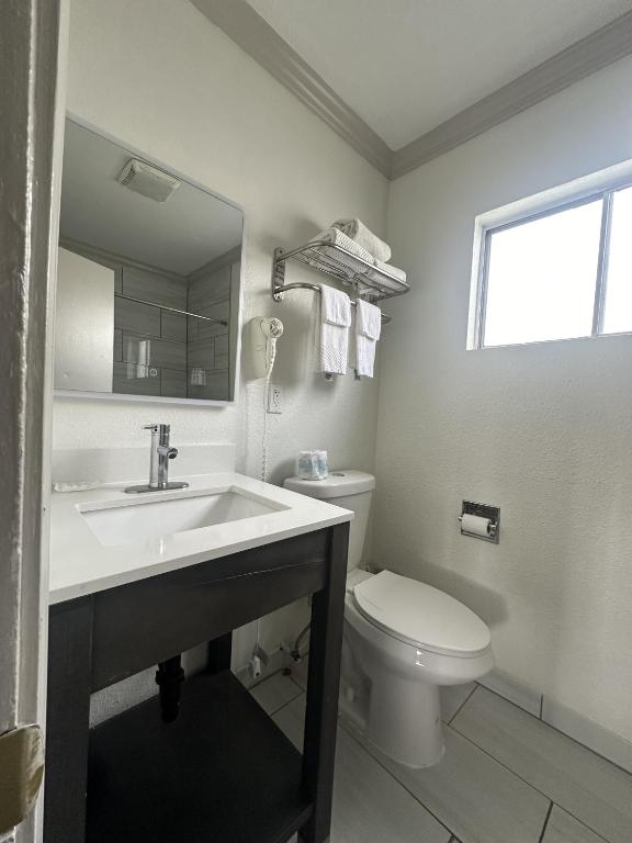Koupelna v ubytování Signature Inn Winnemucca