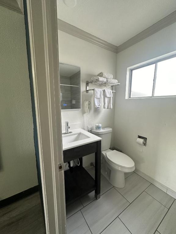 Koupelna v ubytování Signature Inn Winnemucca