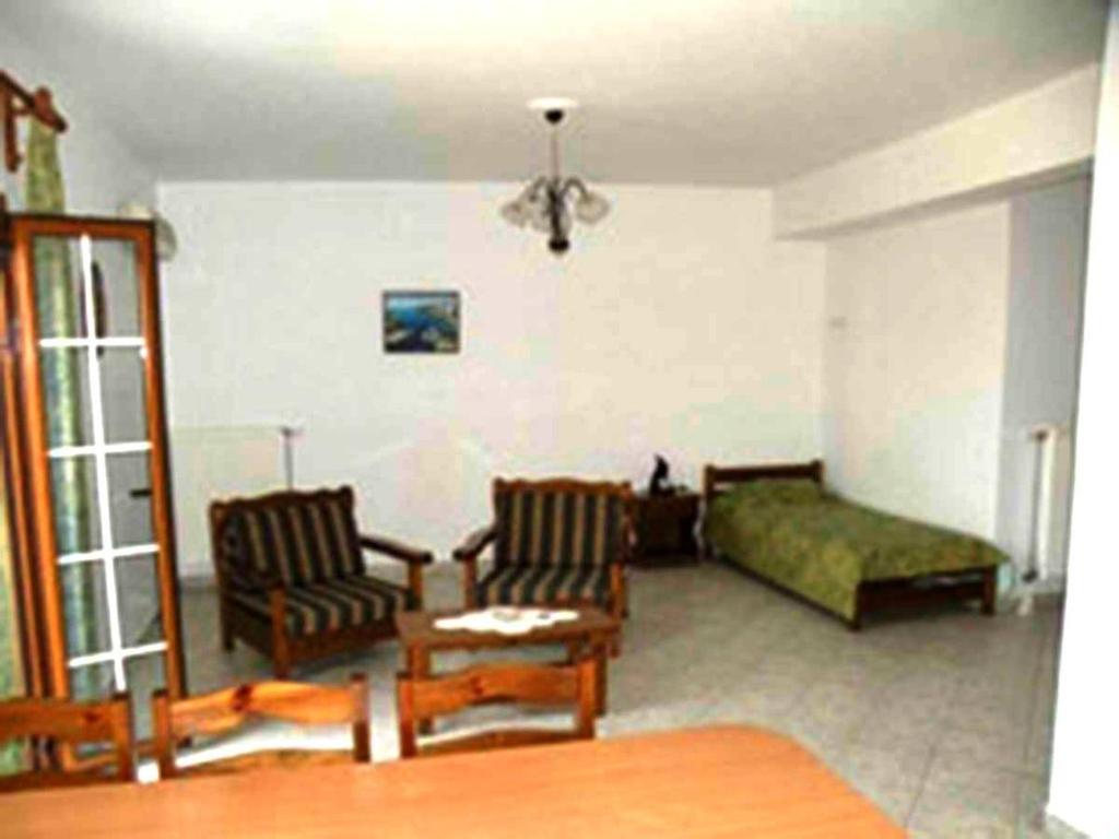 Posezení v ubytování Cerigo House