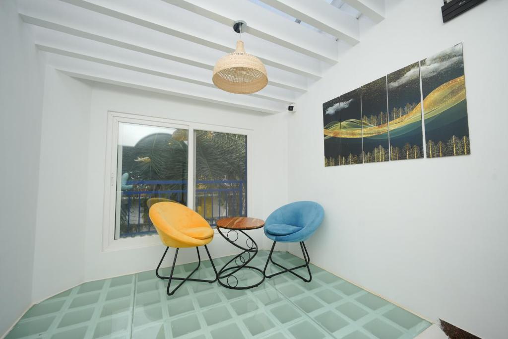 Posezení v ubytování Bay Breeze Suites