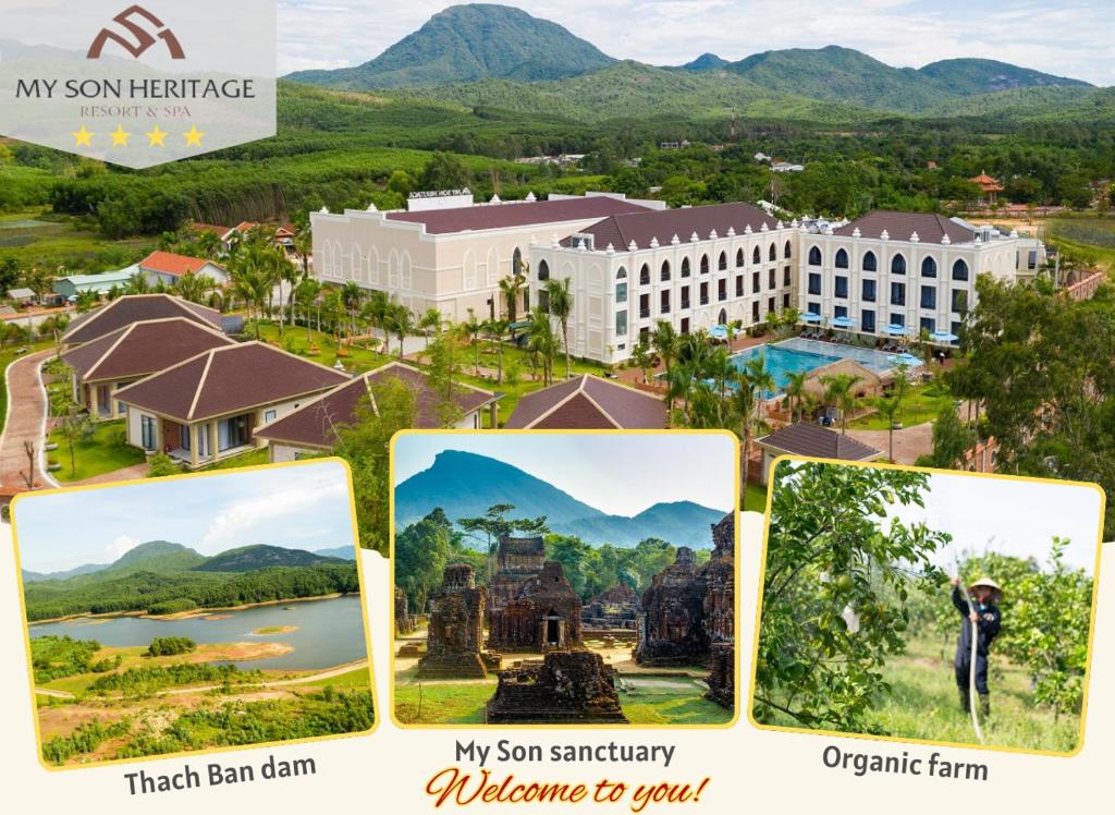 Tầm nhìn từ trên cao của My Son Heritage Resort and Spa