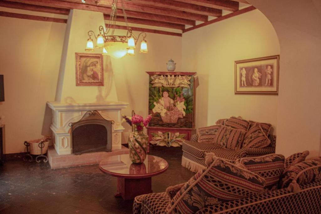 Posezení v ubytování Mansion de los Sueños
