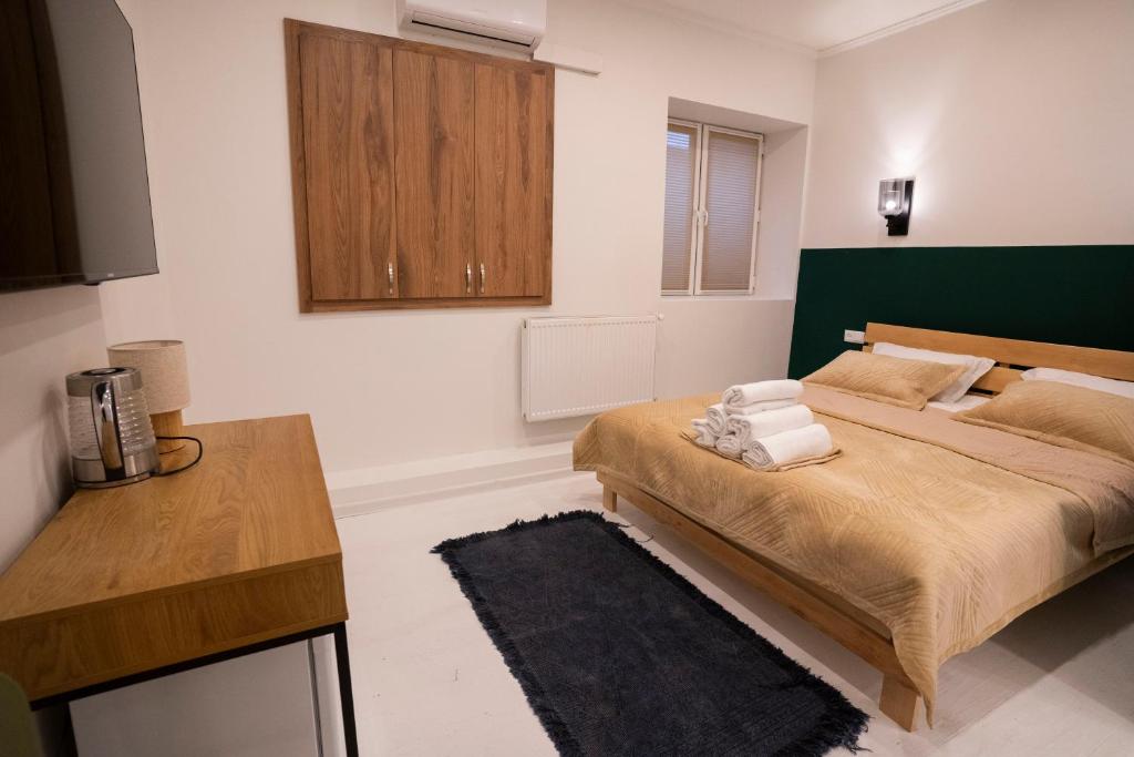 Postel nebo postele na pokoji v ubytování Sulitzer Residence