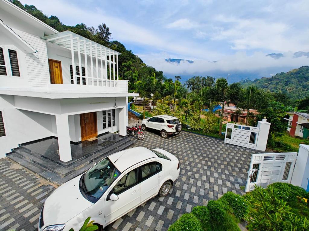Nespecifikovaný výhled na hory nebo výhled na hory při pohledu z bed and breakfast