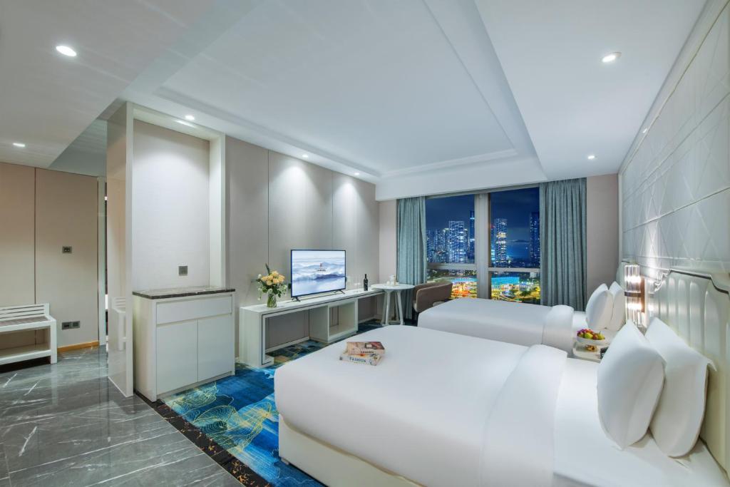 Kyushu Joycheng Hotel - Sala De Doble O Gemela Superior Con Vista Al Mar