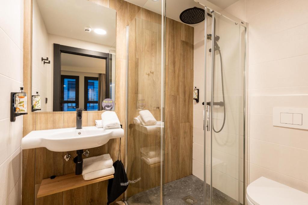 Koupelna v ubytování Leonardo Boutique Hotel San Sebastián