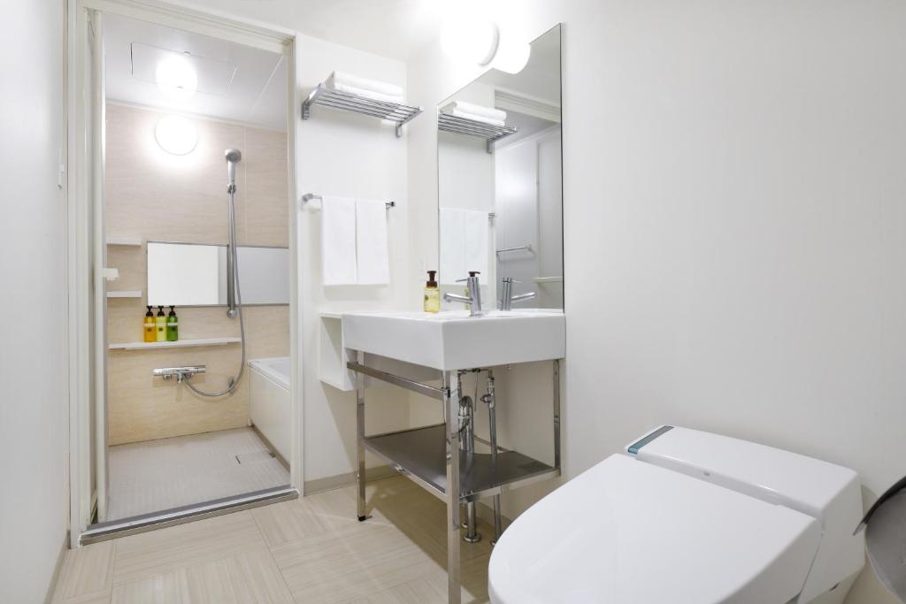 Koupelna v ubytování HOTEL MYSTAYS Atsugi