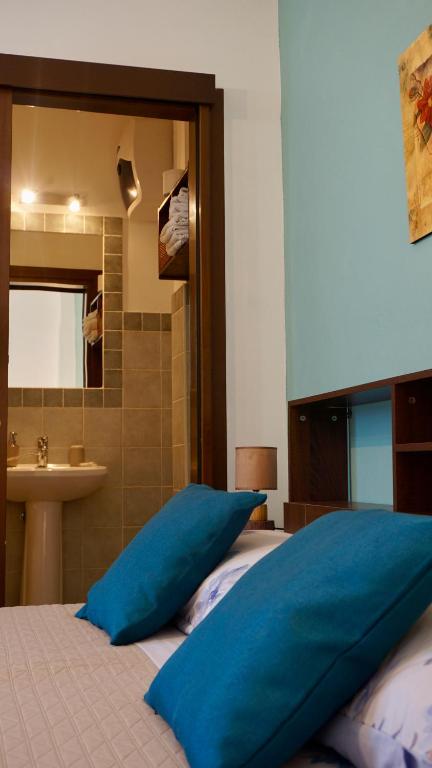 Postel nebo postele na pokoji v ubytování B&B Del Viale