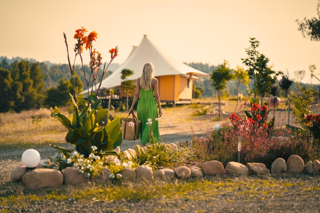 Zahrada ubytování iHouseVILLAGE