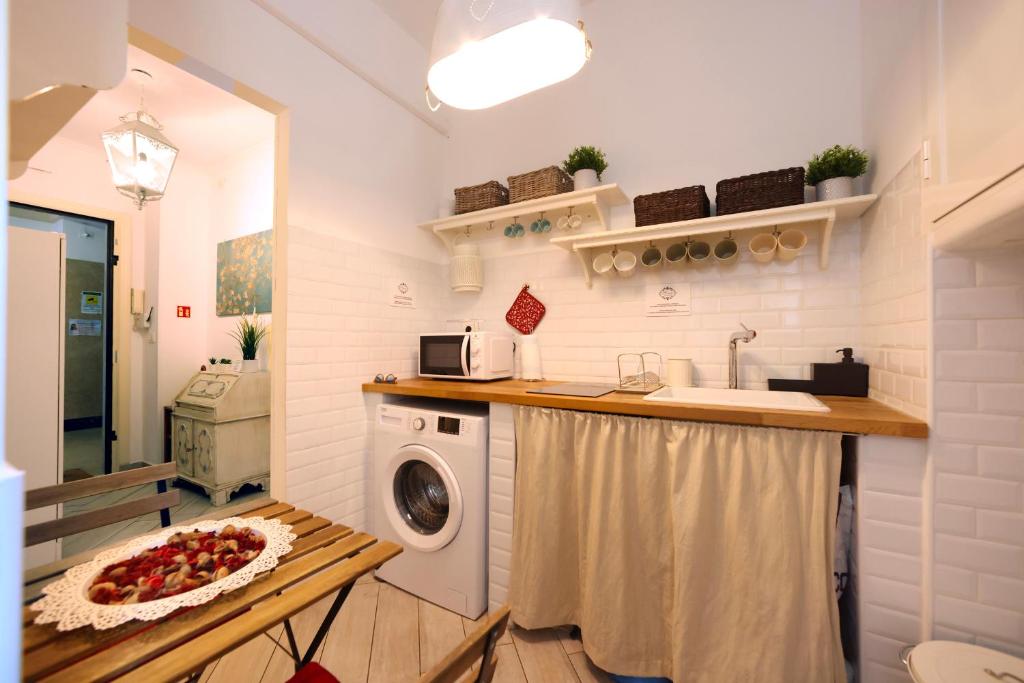 A kitchen or kitchenette at Sivory Rome
