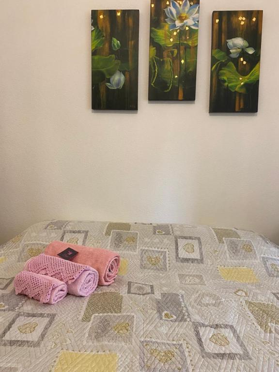 Postel nebo postele na pokoji v ubytování HOME TONINO