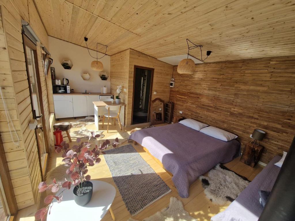 Postel nebo postele na pokoji v ubytování La Odai