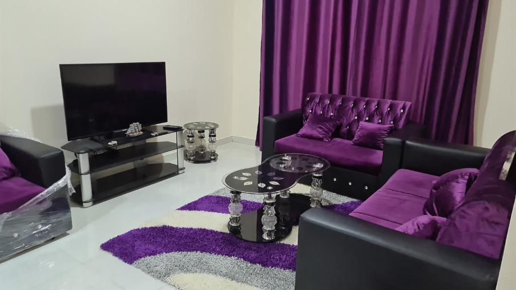 Luxurious furnished apartment, one bed and hall, Ajman (updated prices