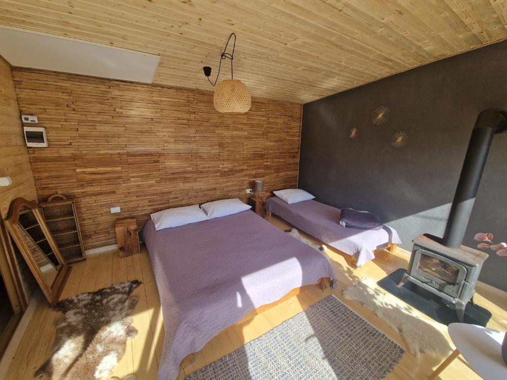 Postel nebo postele na pokoji v ubytování La Odai