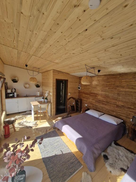 Postel nebo postele na pokoji v ubytování La Odai