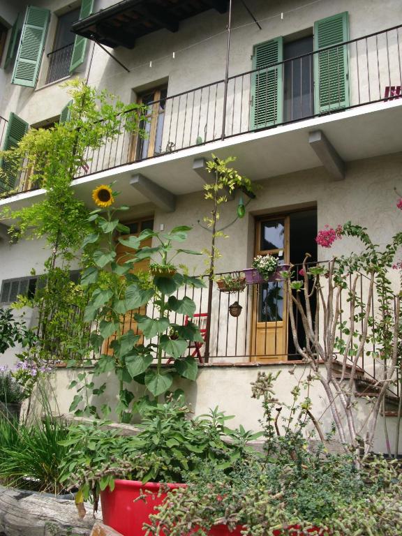 Balkón nebo terasa v ubytování B&B acaso