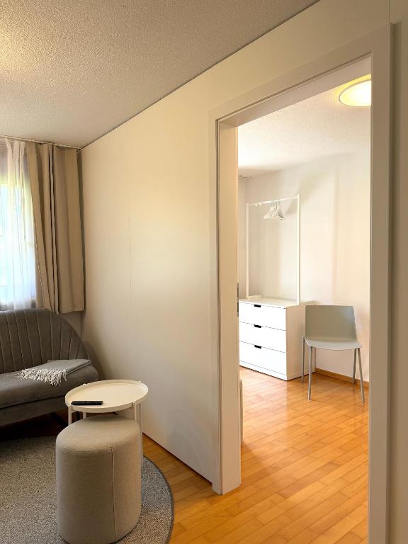 Posezení v ubytování Bauernchalet Alois