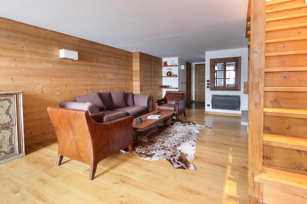 Area soggiorno di House Berenice - Chamonix les Praz