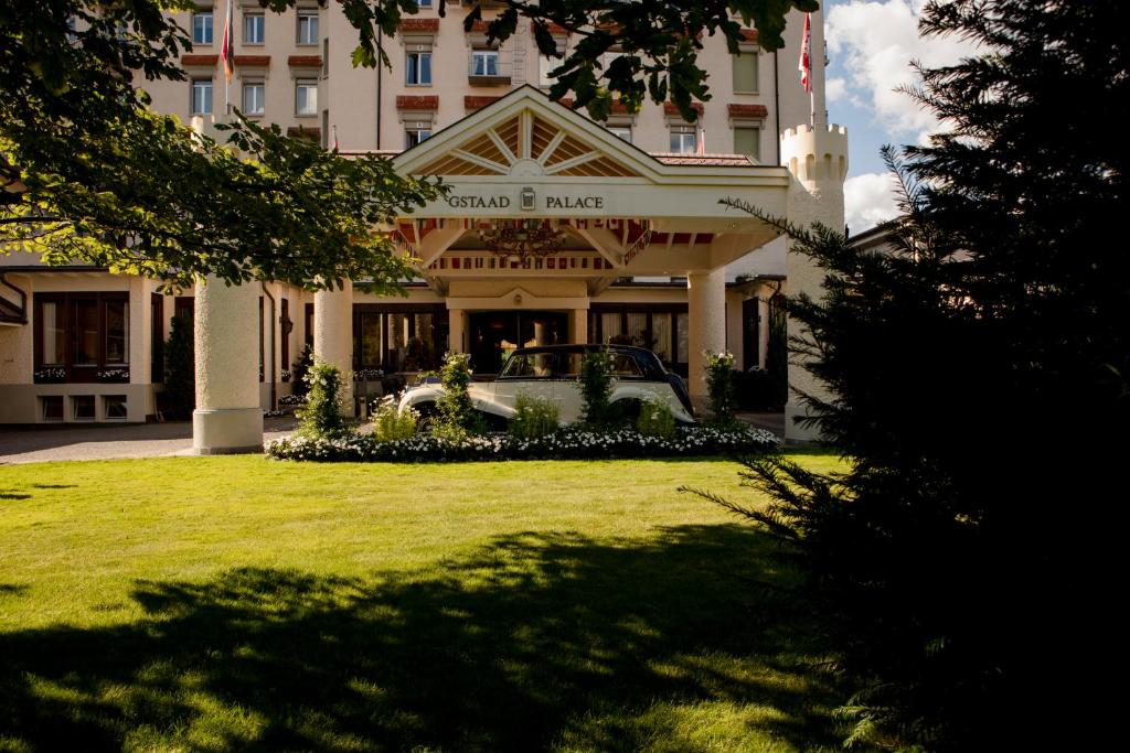 Zahrada ubytování Gstaad Palace