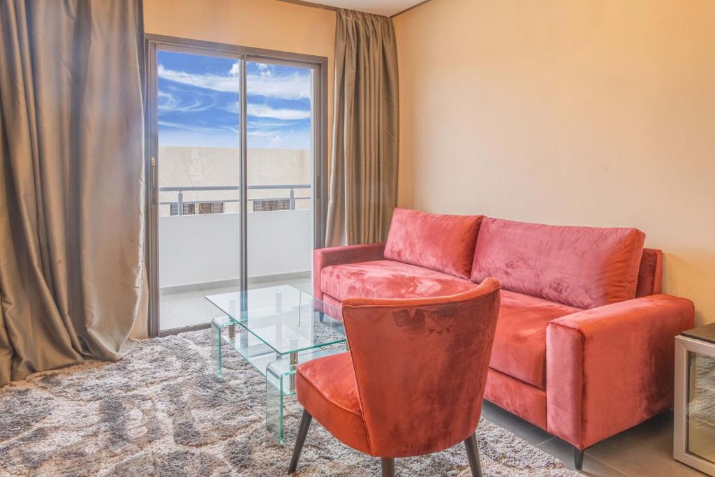Posezení v ubytování Rent-inn Boutique Hotel