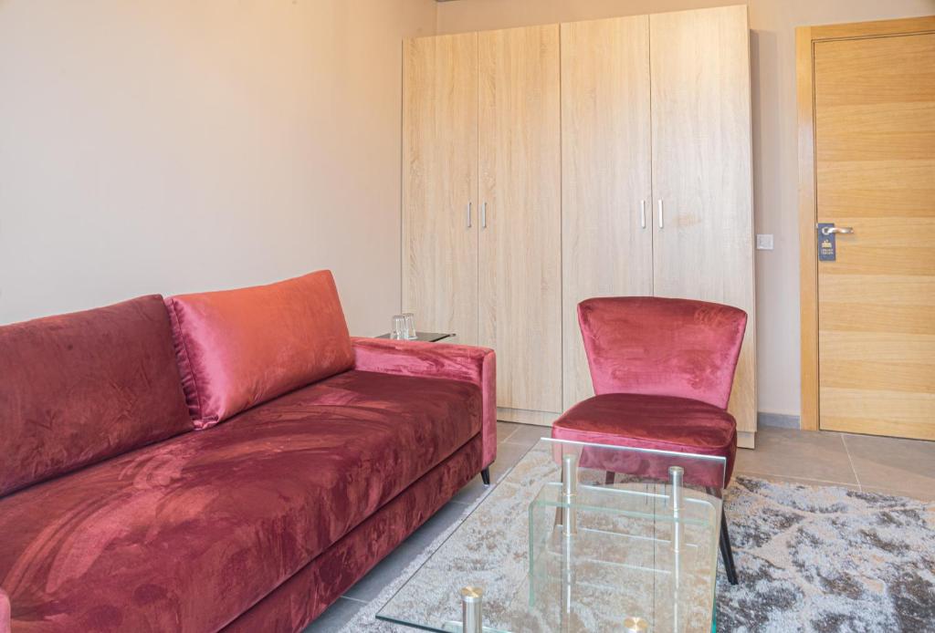 Posezení v ubytování Rent-inn Boutique Hotel